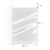 Celofánové vrecká (s držiakom) (OPP)