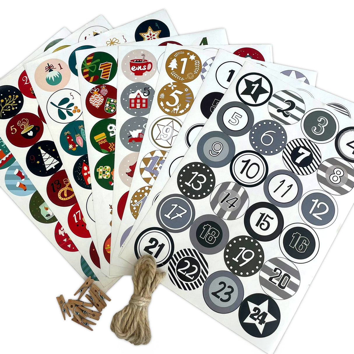 Sada adventného kalendára