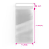 Celofánové vrecká (bez držiaka) (OPP)