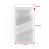 Celofánové vrecká (bez držiaka) (OPP)