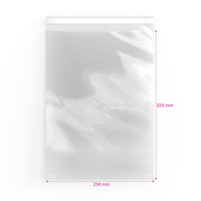Cello Bags (Non-Header) Clear 325 x 234 mm