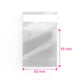 Cello Bags (Non-Header) Clear 65 x 60 mm