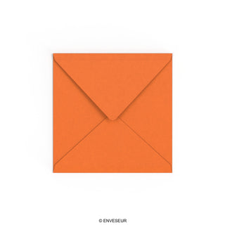 Ohnivo oranžová obálka 155x155 mm