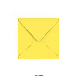 Slnečnicovo žltá obálka 155x155 mm