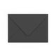 C5 Black British Made Gummed V-Flap Envelope (162 x 229mm)