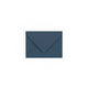 C7 Navy Blue British Made Gummed V-Flap Envelope (82 x 113mm)