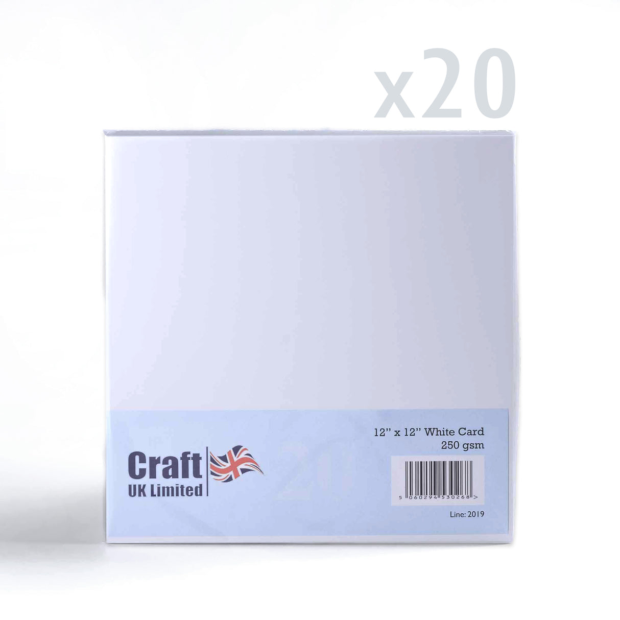 300x300 Biela Premier kartička 250 g/m² balenie