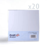 300x300 Biela Premier kartička 250 g/m² balenie