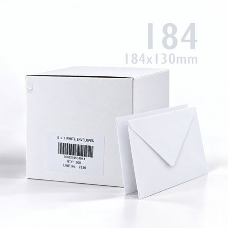 Biele Obálky 100 g/m² balenie 200 ks