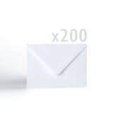 Biele Obálky 100 g/m² balenie 200 ks
