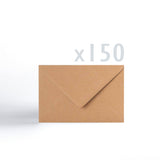 Kraft Obálky 110 g/m² balenie 150 ks