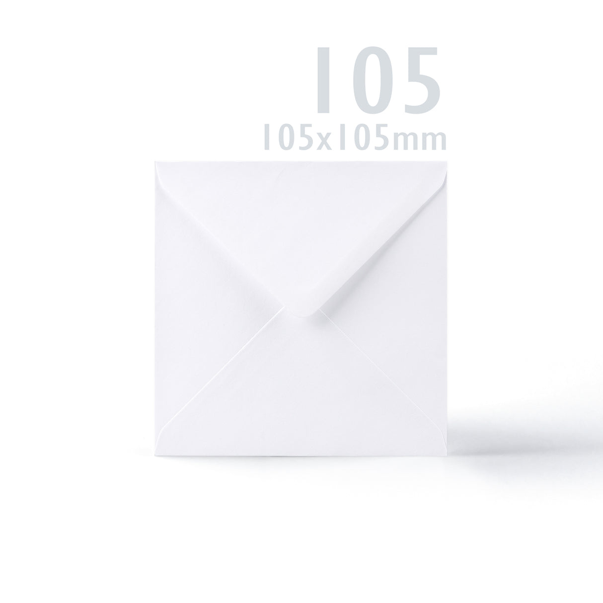 Hladké biele kartičky 250 g/m² a obálky 100 g/m² – balenie