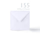 Linen Cards & Envelopes Packs White 155 x 310 x 30 mm