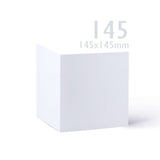 Karty a obálky s ľanovou štruktúrou – balenie