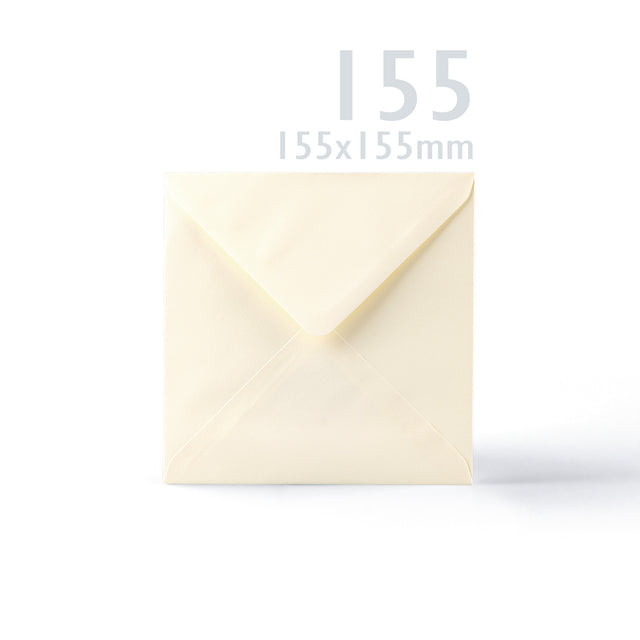 Linen Cards & Envelopes Packs Ivory 155 x 310 x 30 mm