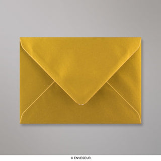 114x162 mm (C6) Zlatá metalická obálka