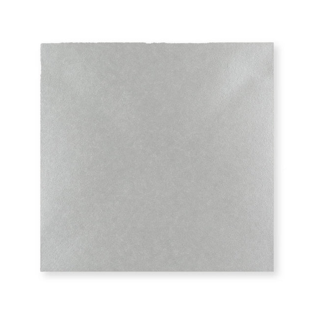 Metallic Silver Gummed V-Flap Greeting Card Envelope (140 x 140mm)