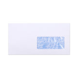 Biela obálka s vnútornou potlačou – s okienkom 115x225 mm (DL+) 90gsm