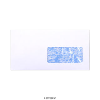 115x225 mm Biela obálka