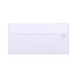 Biela obálka s vnútornou potlačou – s okienkom 115x225 mm (DL+) 90gsm