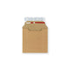 Manila Brown Peel & Seal Rigid Board Mailers Envelope (120 x 120mm)