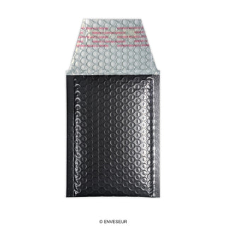 Lesklé metalické bublinkové obálky