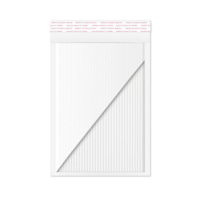 Corrugated Bag Mailers White 265 x 180 mm (C5)