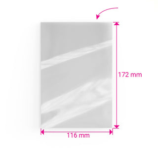 Celofánové vrecúško s otvorom bez zatvárania