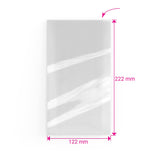 Celofánové vrecúško s otvorom bez zatvárania