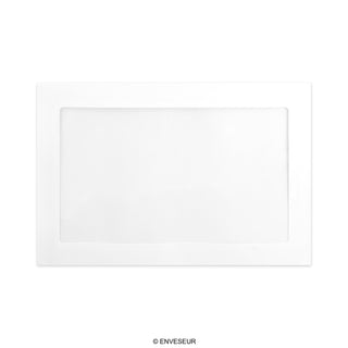 229x324 mm (C4) Biela celookienková obálka