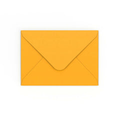 Horčicová obálka 125x175 mm