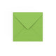 Mid Green Gummed V-Flap Envelope (130 x 130mm)