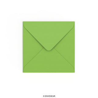 130x130 mm Svetlozelená obálka