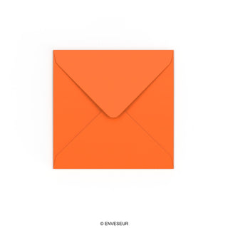 130x130 mm Oranžová obálka