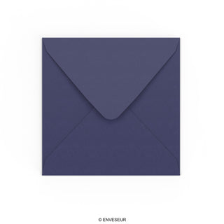 155x155 mm Tmavomodrá obálka
