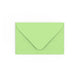 Pale Green Gummed V-Flap Envelope (65 x 94mm)