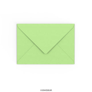 114x162 mm (C6) Pastelovo-zelená obálka