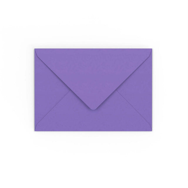 C6 Purple Gummed V-Flap Envelope (114 x 162mm)
