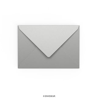 114x162 mm (C6) Strieborná obálka