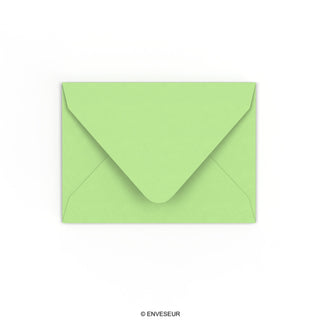 82x113 mm (C7) Pastelovo-zelená obálka