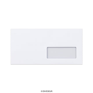 110x220 mm (DL) Biela obálka