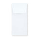 DL White Recycled Peel & Seal Gusset Envelope (220 x 110 x 25mm)