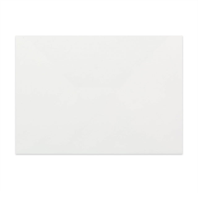 C6 White Gummed V-Flap Envelope (114 x 162mm)