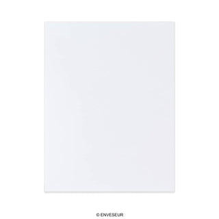 Biela Obálka s Kartónovou Zadnou Stenou 241x178 mm