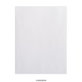 Biela Obálka s Kartónovou Zadnou Stenou 250x176 mm (B5) 450gr