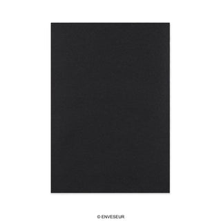 Úplne Čierna Obálka s Kartónovou Zadnou Stenou 324x229 mm (C4)