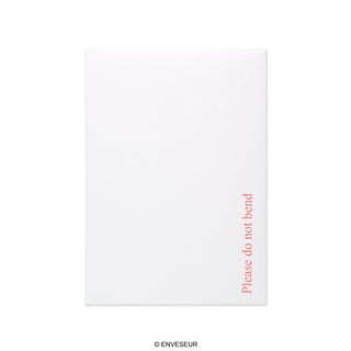 Biela Obálka s Kartónovou Zadnou Stenou - Potlačená 324x229 mm (C4)