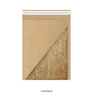 Ekologické obálky s ochranným papierovým vláknom - Honeycomb