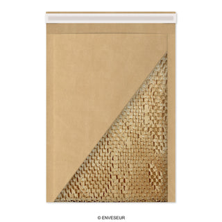 Ekologické obálky s ochranným papierovým vláknom - Honeycomb