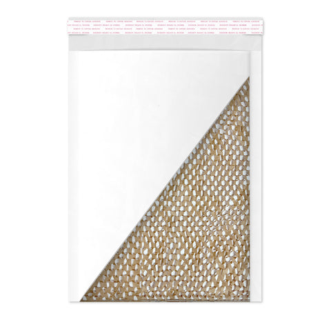 Eco Honeycomb Padded Bag Mailers White 265 x 180 mm (C5)